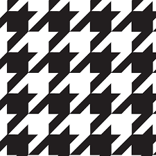 Black and White Houndstooth