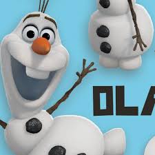 Disney-Licensed Frozen featuring Olaf Print