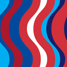 Red, White, and Blue Waves
